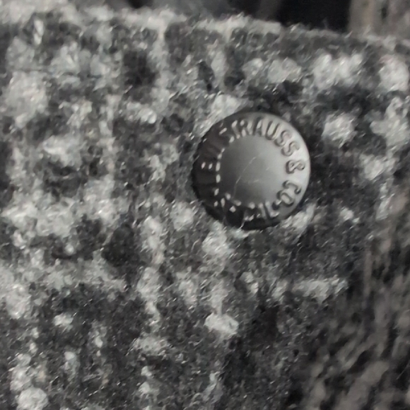 Women's Levi's Wool Puffer Jacket Size medium - Picture 9 of 13